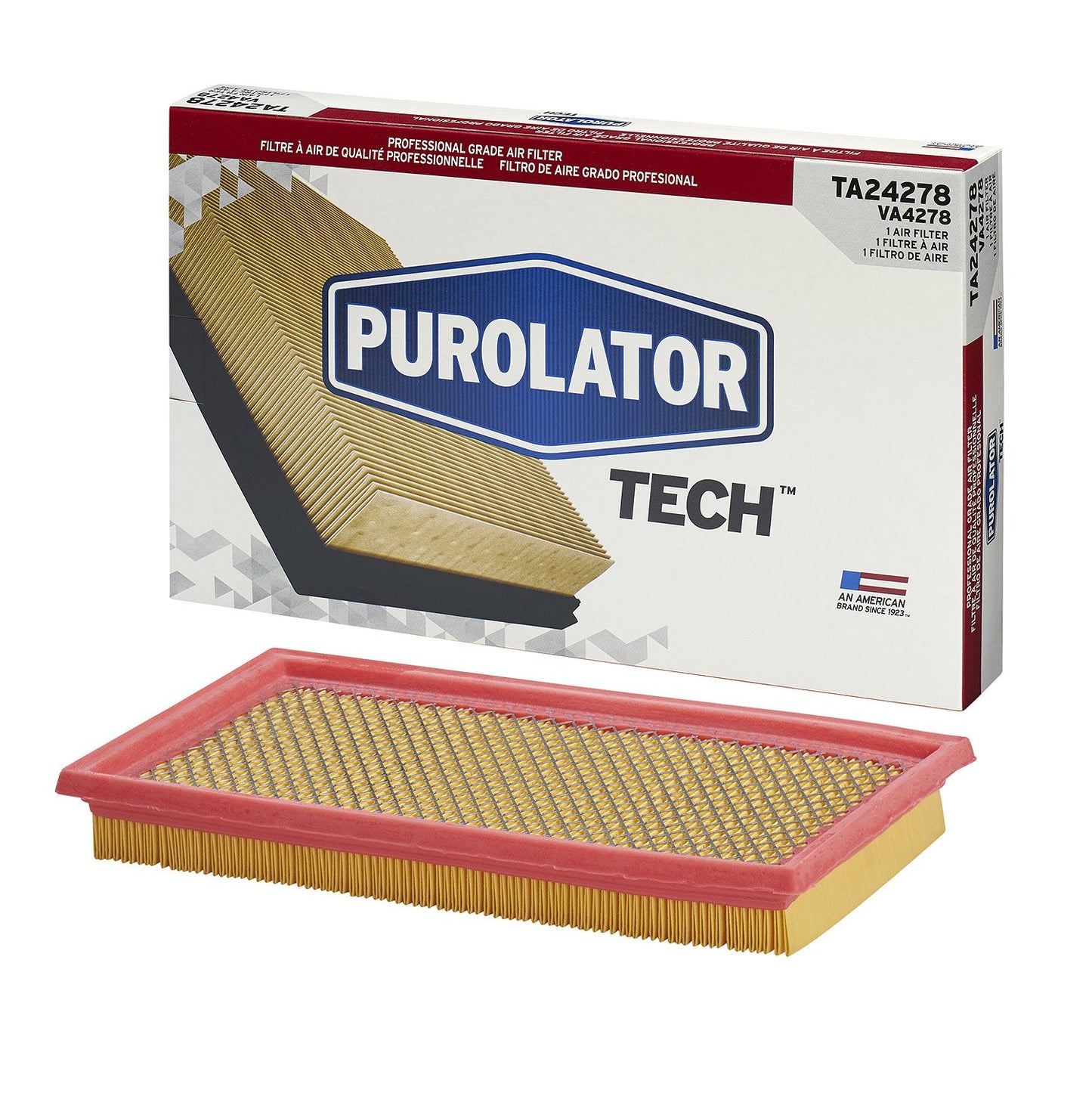Purolator TA24278-3PK PurolatorTECH Air Filter, 3-Pack