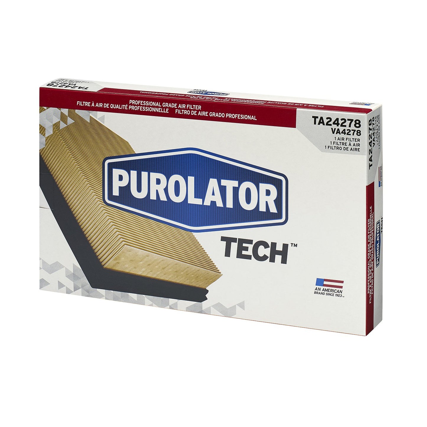 Purolator TA24278-3PK PurolatorTECH Air Filter, 3-Pack