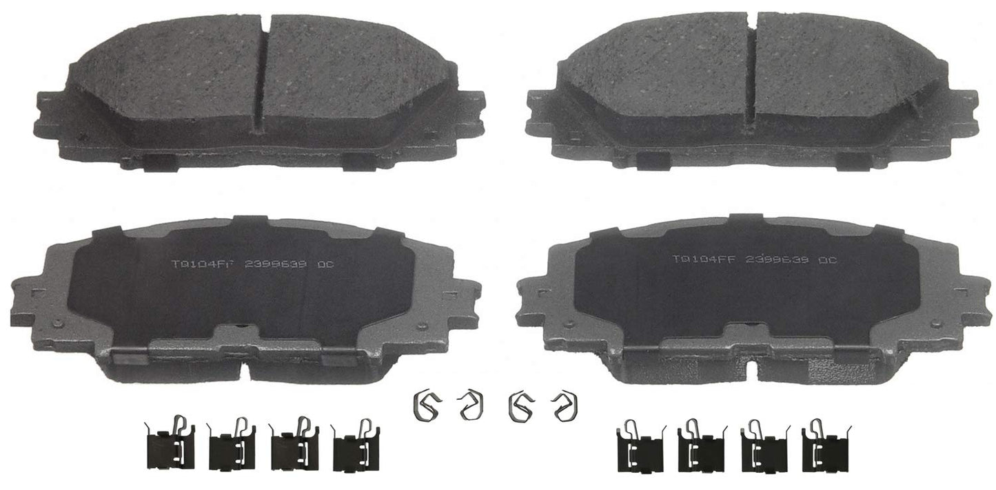 Wagner Brake ThermoQuiet PD1184 Disc Brake Pad Set