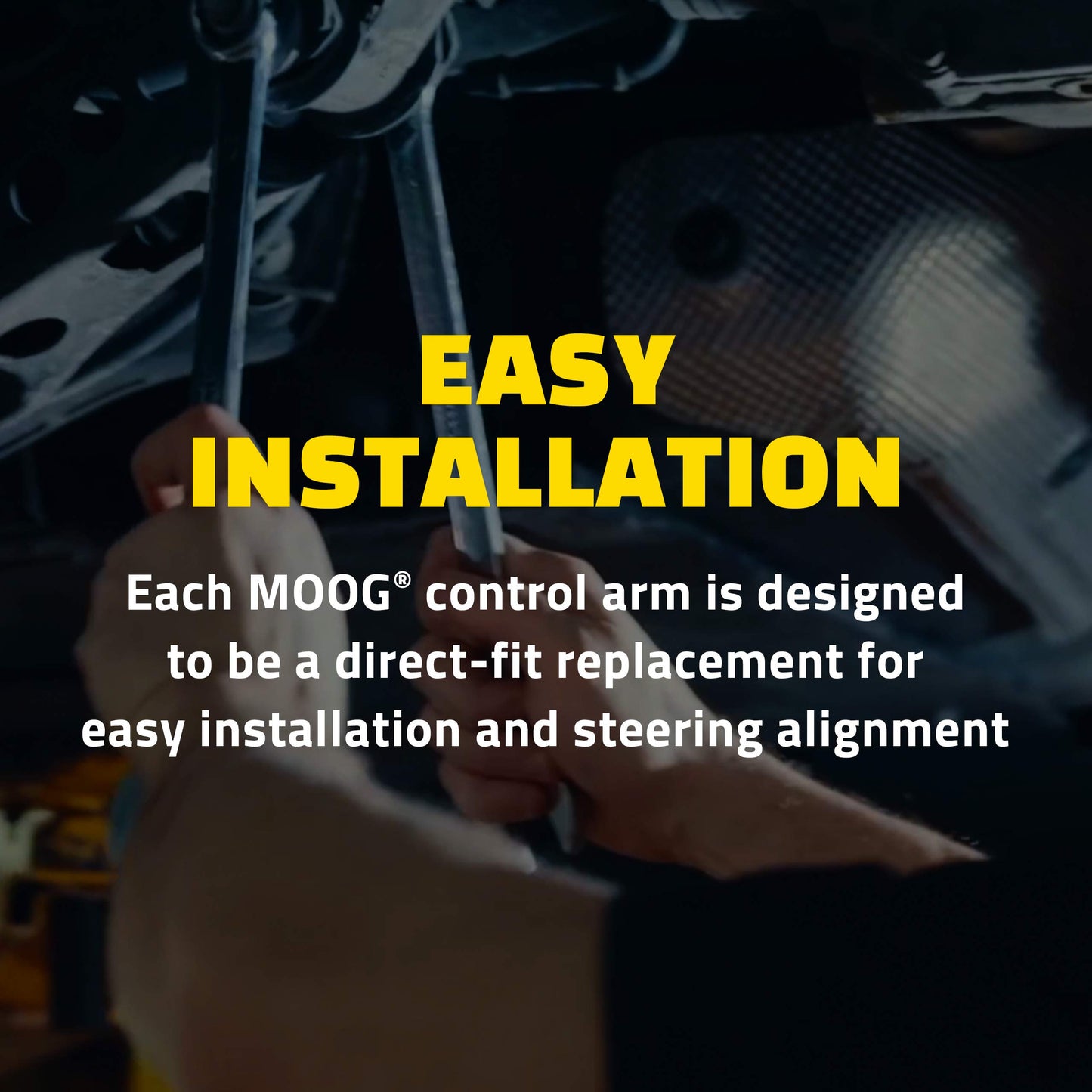 MOOG RK620111 Suspension Control Arm front left lower forward