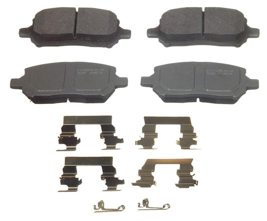 Wagner Brake ThermoQuiet QC956 Ceramic Disc Brake Pad Set