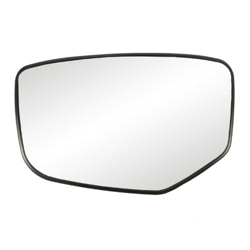 Fit System 33215 Driver Side Heated Mirror Glass w/Backing Plate, Honda Accord, Excluding Crosstour Model, 4 7/8'' x 7 5/8'' x 7 3/4''