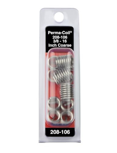 Perma-Coil 208-106 Thread Insert Pack 3/8-16 12PC Helicoil 5521-6