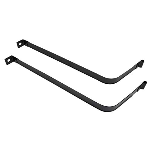TRQ Fuel Tank Strap Black Compatible with 2001-2011 Ford Crown Victoria Lincoln Town Car Mercury Grand Marquis 2003-2004 Marauder