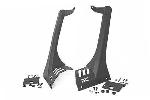 Rough Country 50'' Upper Windshield Mounting Brackets for 18-22 Jeep JL/JT- 70063