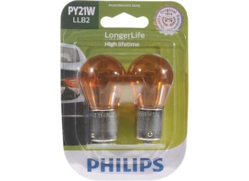 Philips 12496 LongerLife Miniature Bulb, 2 Pack
