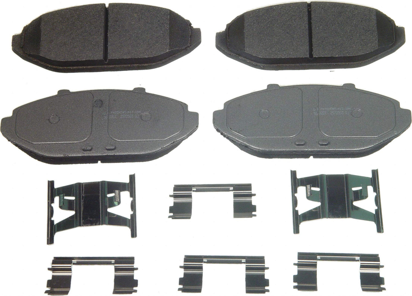 Wagner ThermoQuiet MX748 Semi-Metallic Disc Brake Pad Set