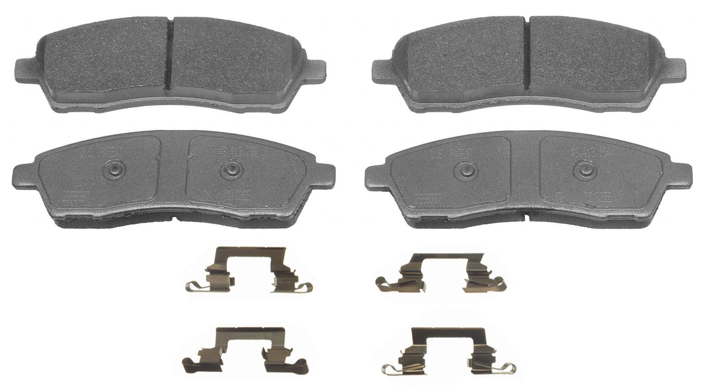 Wagner Brake ThermoQuiet MX757 Semi-Metallic Disc Brake Pad Set