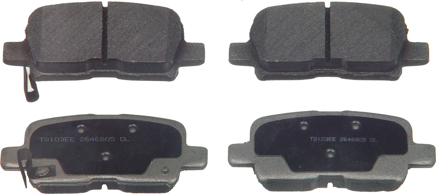 Wagner ThermoQuiet MX865 Semi-Metallic Disc Brake Pad Set