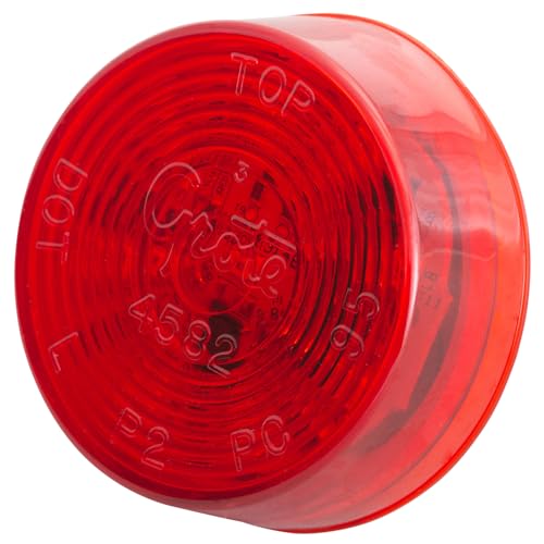 Grote G3002 Red Hi Count 2'' 9-Diode LED Clearance Marker Light