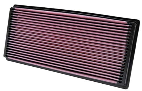K&N High-Flow Original Lifetime Engine Air Filter: Increase Power: Premium, Washable: Compatible with 1996-2006 JEEP: Wrangler, TJ, 33-2114