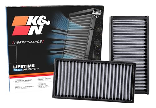 K&N Cabin Air Filter: Premium, Washable, Clean Airflow to your Cabin Air Filter Replacement: Designed for Select 1997-2011 HONDA/ACURA (Civic LX, HX, GX, DX, Si, Element, RSX, EL), VF2022