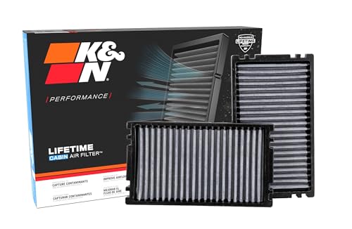 K&N Cabin Air Filter: Premium, Washable, Clean Airflow to your Cabin Air Filter Replacement: Designed for Select 1999-2002 CHEVROLET/GMC/CADILLAC Truck and SUV Vehicle Models, VF1000