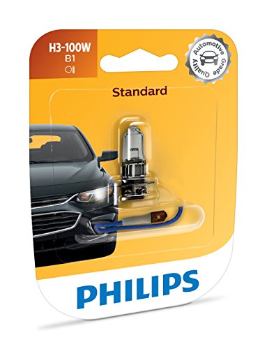 Philips 12455RAB1 H3-100W Standard Fog Bulb (Pack of 1)