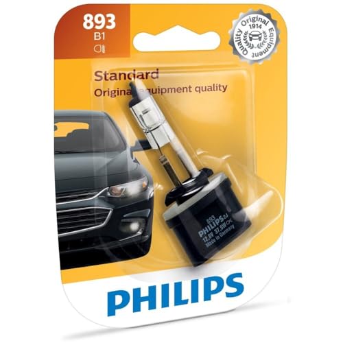 Philips 893 Standard Driving Light Bulb, 1-Pack (893B1)