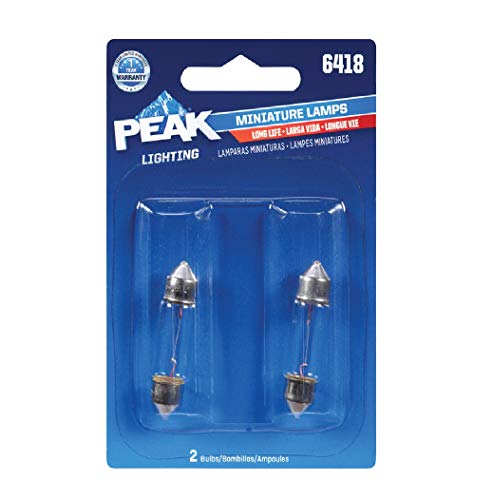 Peak Miniature 12 volt Automotive Bulb 2 pk 6418