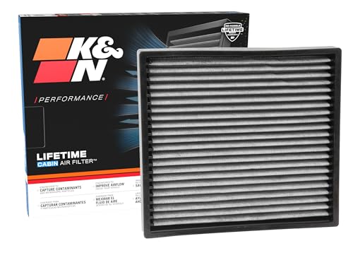 K&N LIFETIME Cabin Air Filter: Premium, Washable, Clean Air for your Cabin: Compatible with 2006-2019 Chervolet/Hyundai/KIA: (See Product Deswcription for Select Models), VF2016