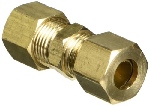 AGS Automotive Solutions Brass Compression Union, 5/16'', 1/Card