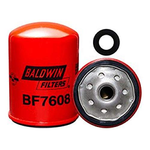 Baldwin Fuel Filter, 4-3/32 x 3-1/32 x 4-3/32 In