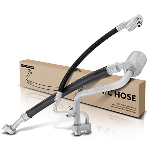 A-Premium A/C Suction and Discharge Line Hose Assembly Compatible with Chevrolet Traverse Buick Enclave 2013-2017, GMC Acadia 2013-2016, Acadia Limited 2017
