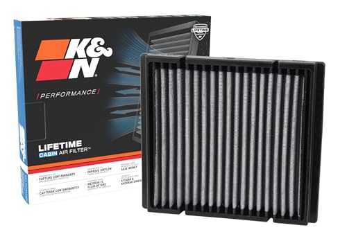K&N LIFETIME Cabin Air Filter: Premium, Washable, Clean Air for your Cabin: Compatible with 2007-2015 Ford/Lincoln/Mazda: Edge, MKX, CX-9, VF2019
