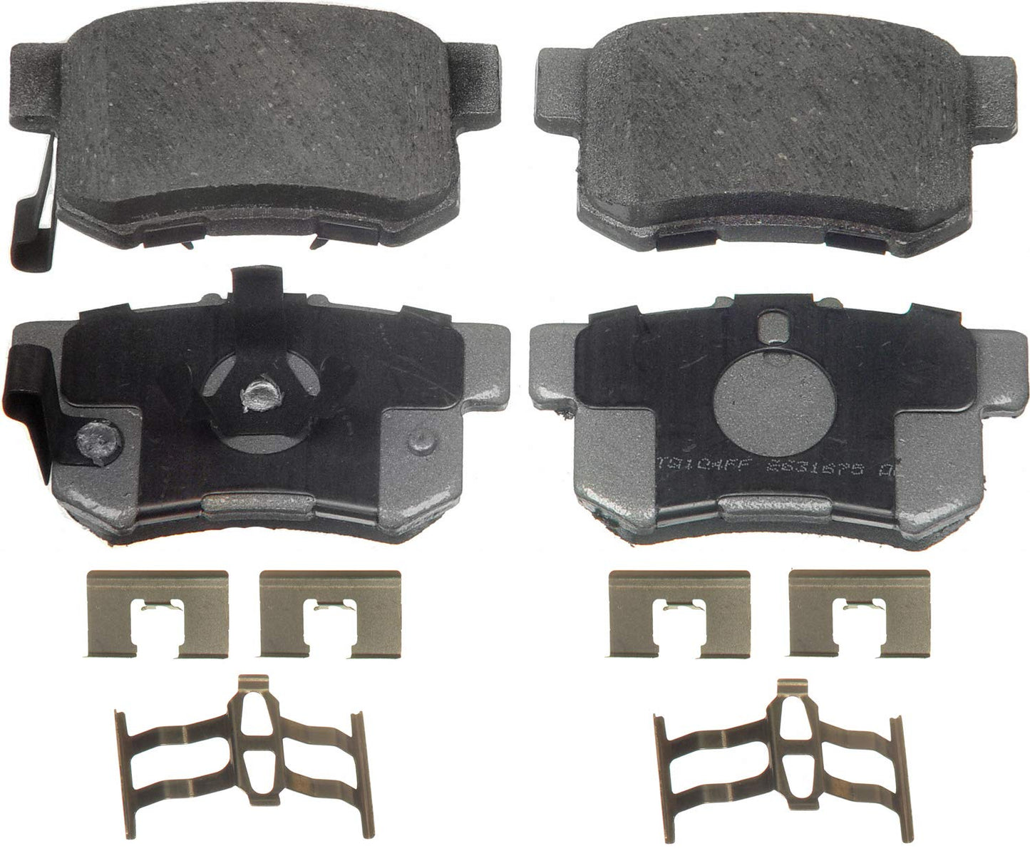 Wagner Brake ThermoQuiet PD1086 Disc Brake Pad Set