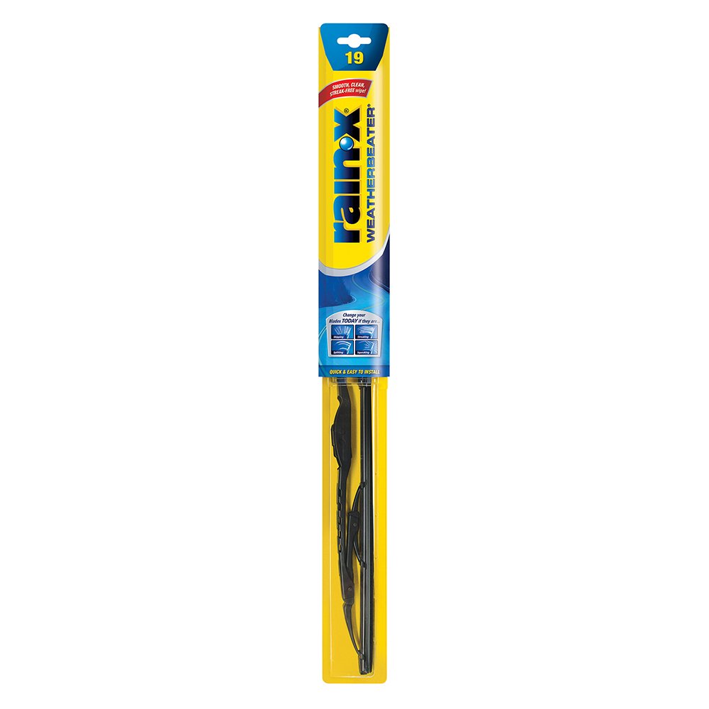 Rain-X RX30219 WeatherBeater Wiper Blades, 19" Windshield Wipers (Pack Of 1), Automotive Replacement Windshield Wiper Blades That Meet Or Exceed OEM Quality And Durability Standards