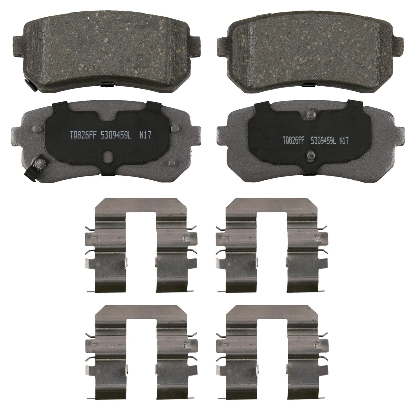 Wagner Brake ThermoQuiet QC1856 Ceramic Disc Brake Pad Set