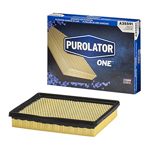 Purolator A35591 PurolatorONE Advanced Engine Air Filter Compatible With Select Chevrolet and Cadillac