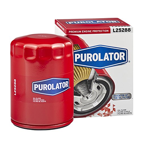 Purolator L25288 Premium Engine Protection Spin On Oil Filter Compatible With Chevrolet Impala, Trailblazer, Silverado 1500, Colorado, GMC Envoy, Sierra 1500, Cadillac DeVille and DTS