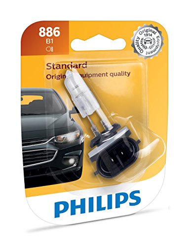 Philips Automotive Lighting 886 Standard Fog Bulb (Pack of 1)