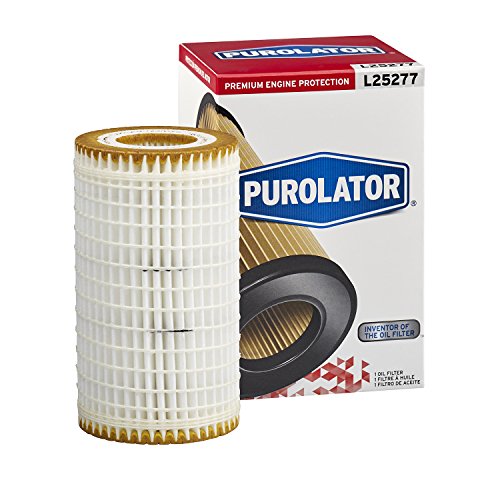 Purolator-L25277 Premium Engine Protection Cartridge Oil Filter Compatible With Mercedes-Benz C300, E350, ML350, GLK350, S550, C240, C230, CLK350, S500, R35, C350, C280, SL550 and E550