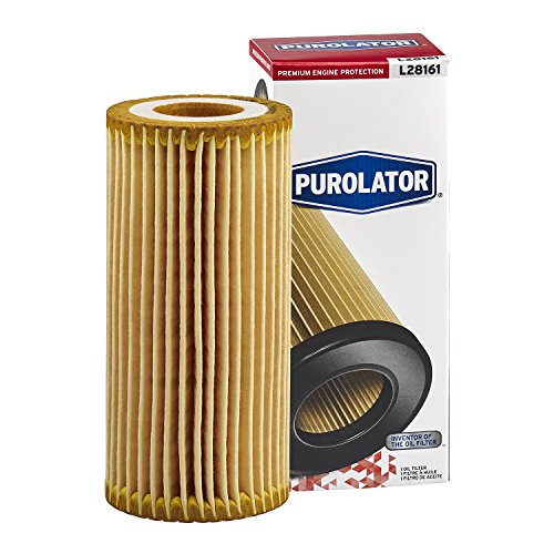 Purolator L28161 Premium Engine Protection Cartridge Oil Filter Compatible With Volkswagen Tiguan, Passat, Jetta, Beetle, Golf, Audi Q5, A4 Quattro, A5 Sportback, Q7, A3 Quattro, A4 and Porsche Macan