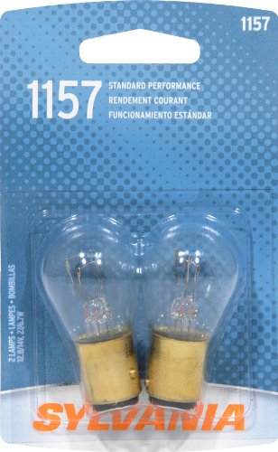 Sylvania 1157.BP2 Card 2 Lamp, 1 Pack