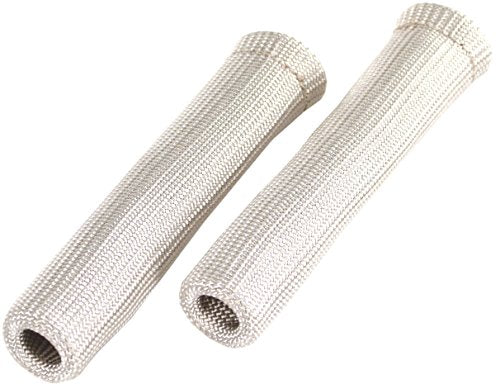 Design Engineering 010501 Protect-A-Boots Silver 6'' Spark Plug Boot Protector Sleeves (Pack of 2)