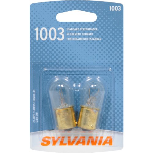 SYLVANIA 1003 Basic Miniature Bulb, (Contains 2 Bulbs)