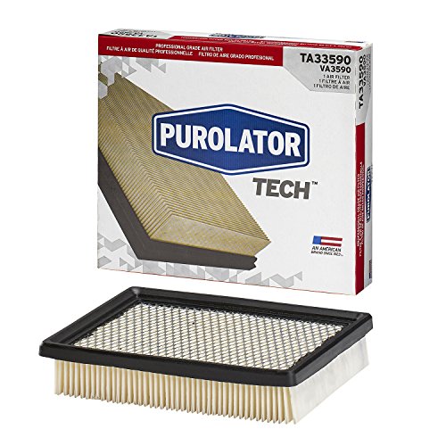 Purolator TA33590 PurolatorTECH Air Filter Compatible With Chevrolet Cavalier, Pontiac Sunfire, Buick Century, Buick LeSabre, Oldsmobile Cutlass Ciera and Oldsmobile Delta