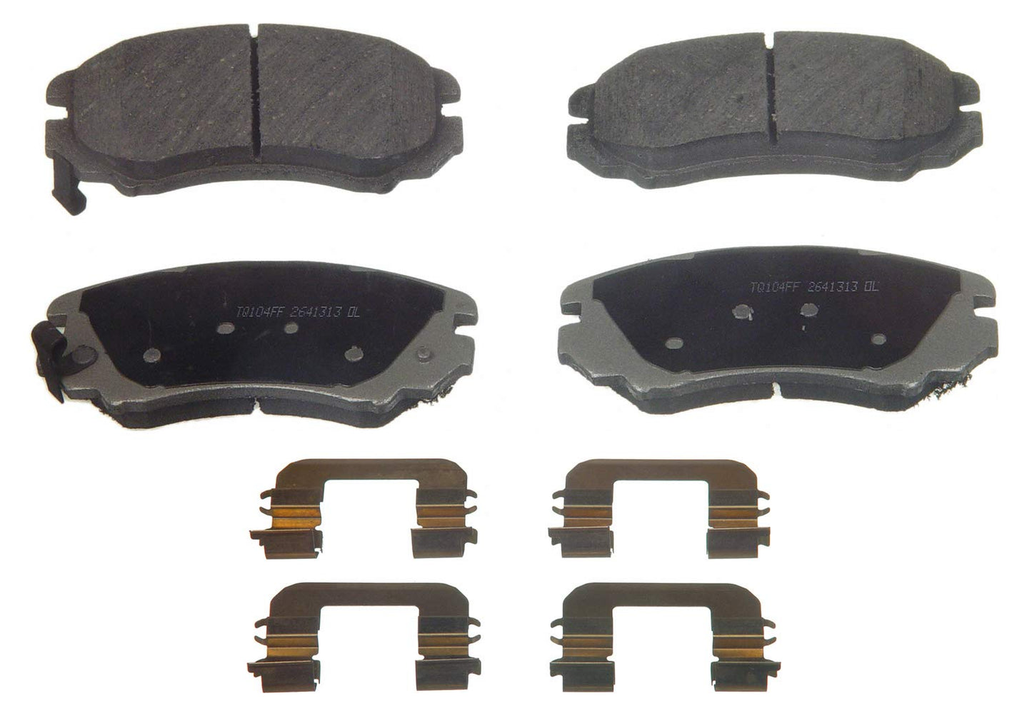 Wagner Brake ThermoQuiet PD924 Disc Brake Pad Set