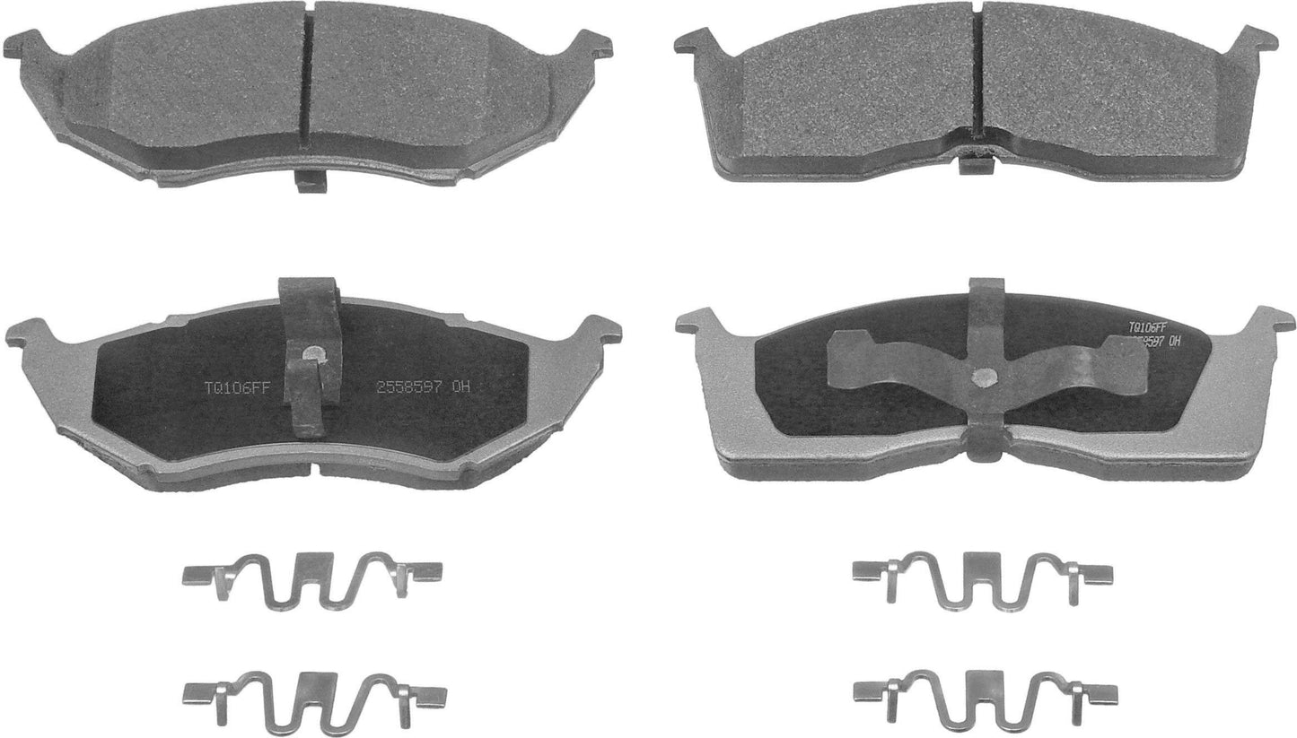 Wagner ThermoQuiet QC730C Ceramic Disc Brake Pad Set