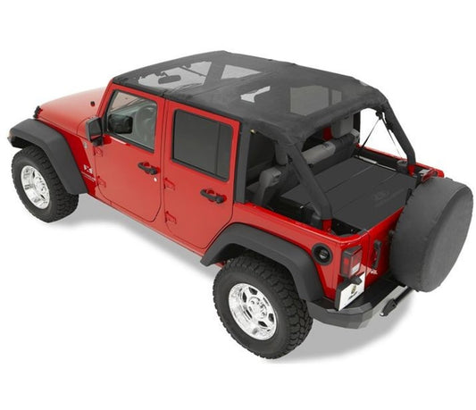 Bestop Soft Top Safari Header Bikini Polymer Cloth Mesh Ea Wrangler JK 5258111
