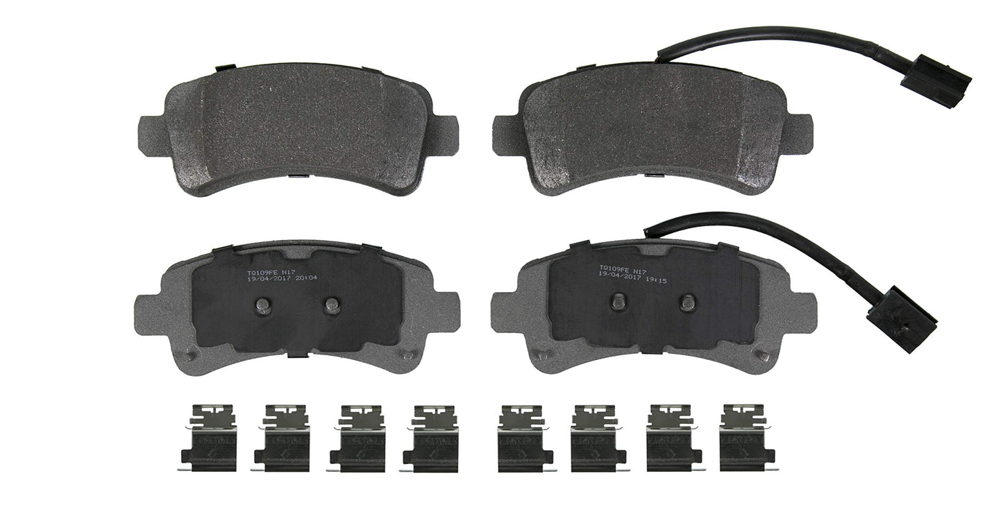 Wagner Brake ThermoQuiet MX1840 Semi-Metallic Disc Brake Pad Set