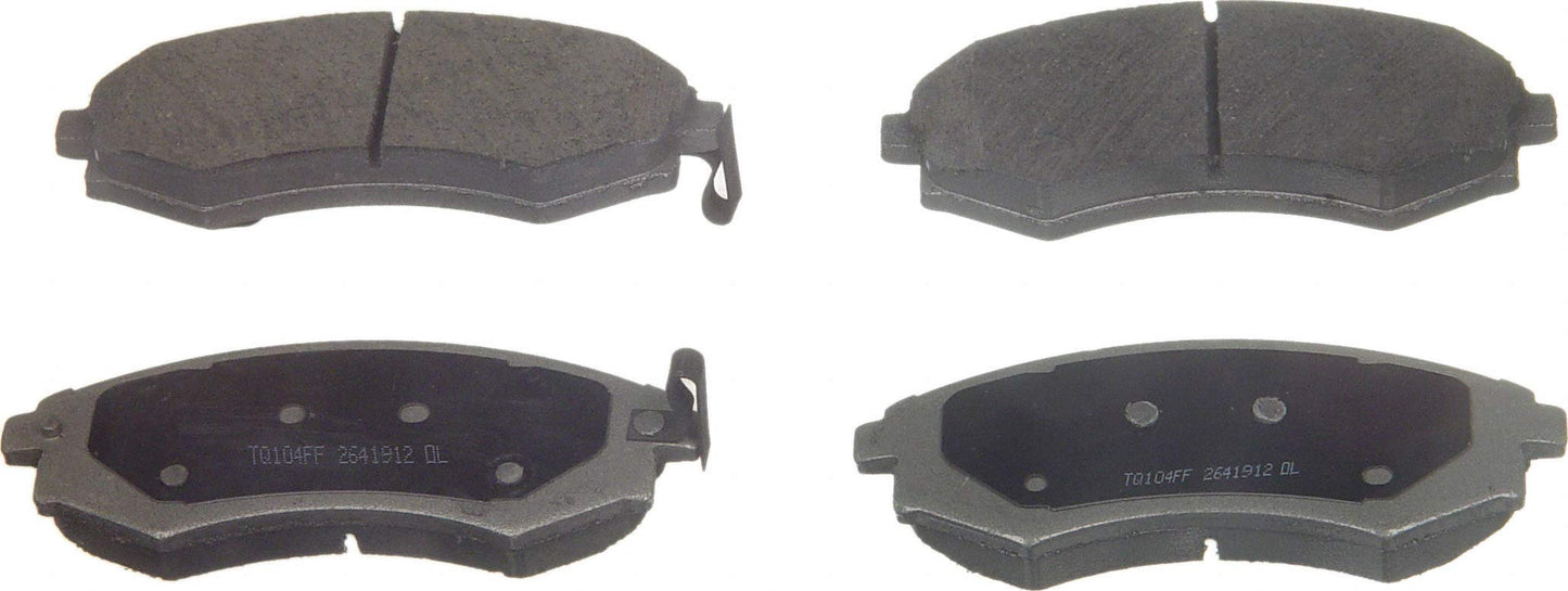 Wagner ThermoQuiet PD887 Ceramic Disc Brake Pad Set