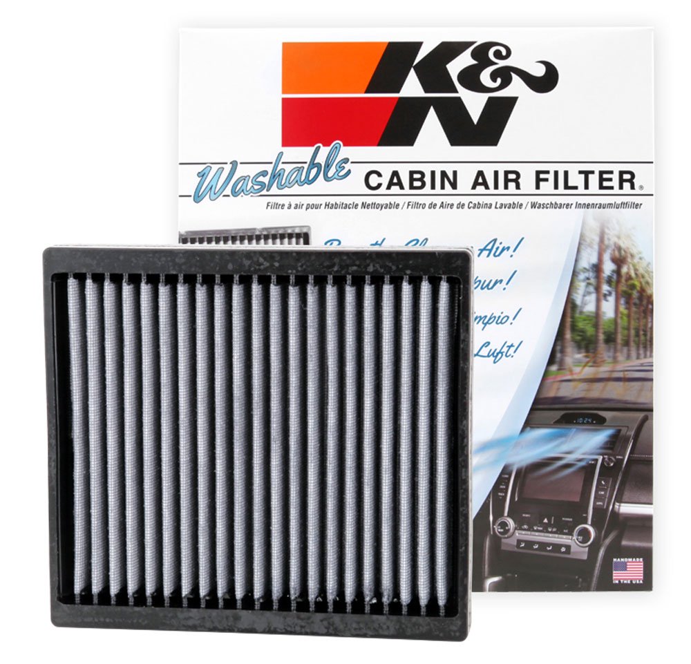 K&N LIFETIME Cabin Air Filter: Premium, Washable, Clean Air for your Cabin: Compatible with 2002-2024 Infiniti/Isuzu/Mitsubishi: (See Product Description for Select Models), VF2004