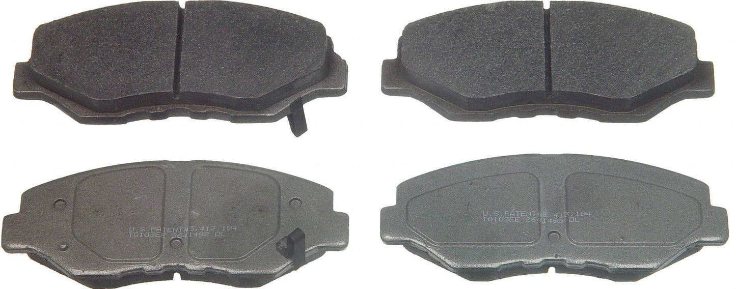 Wagner ThermoQuiet MX943 Semi-Metallic Disc Brake Pad Set