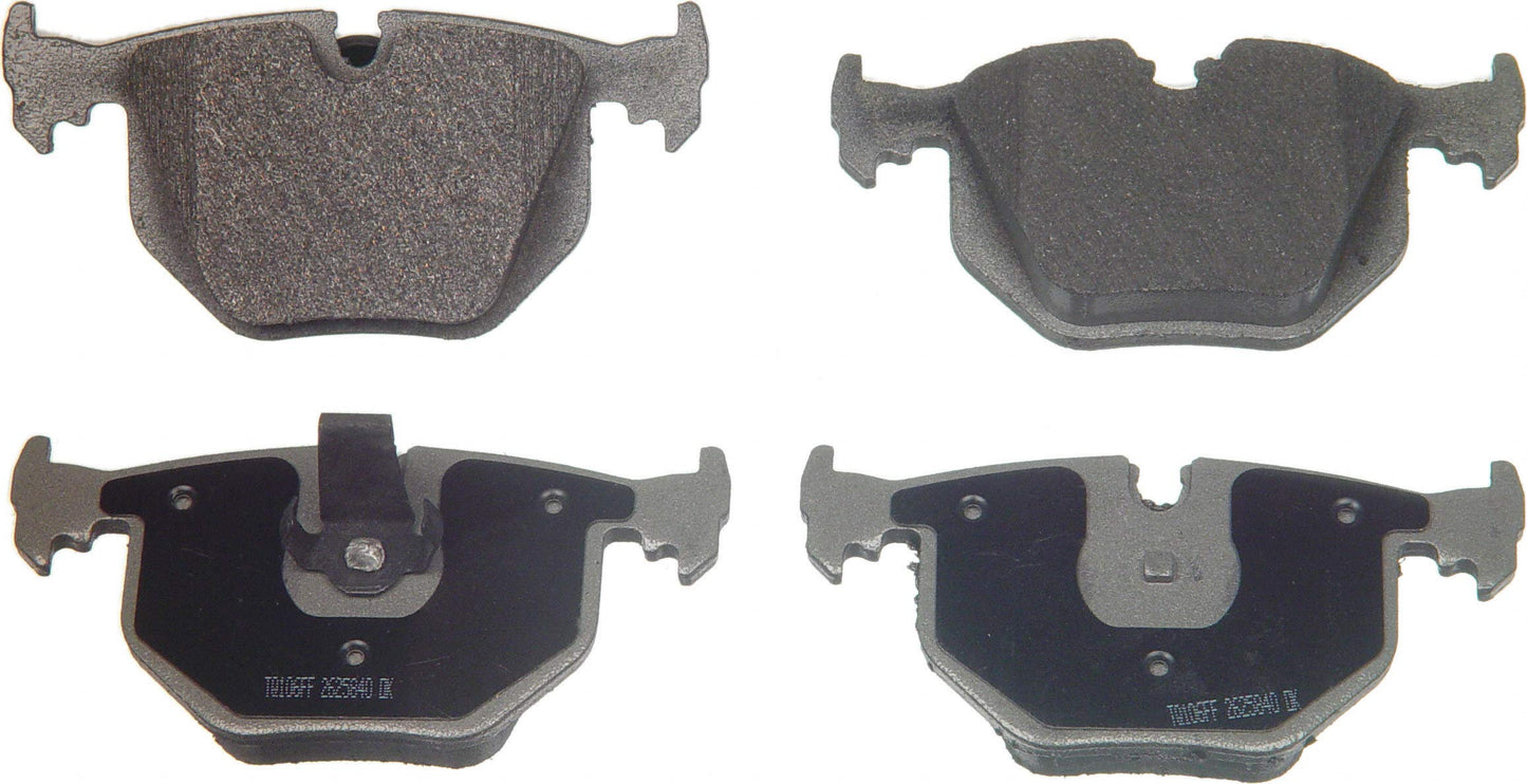 Wagner Brake ThermoQuiet MX683 Semi-Metallic Disc Brake Pad Set