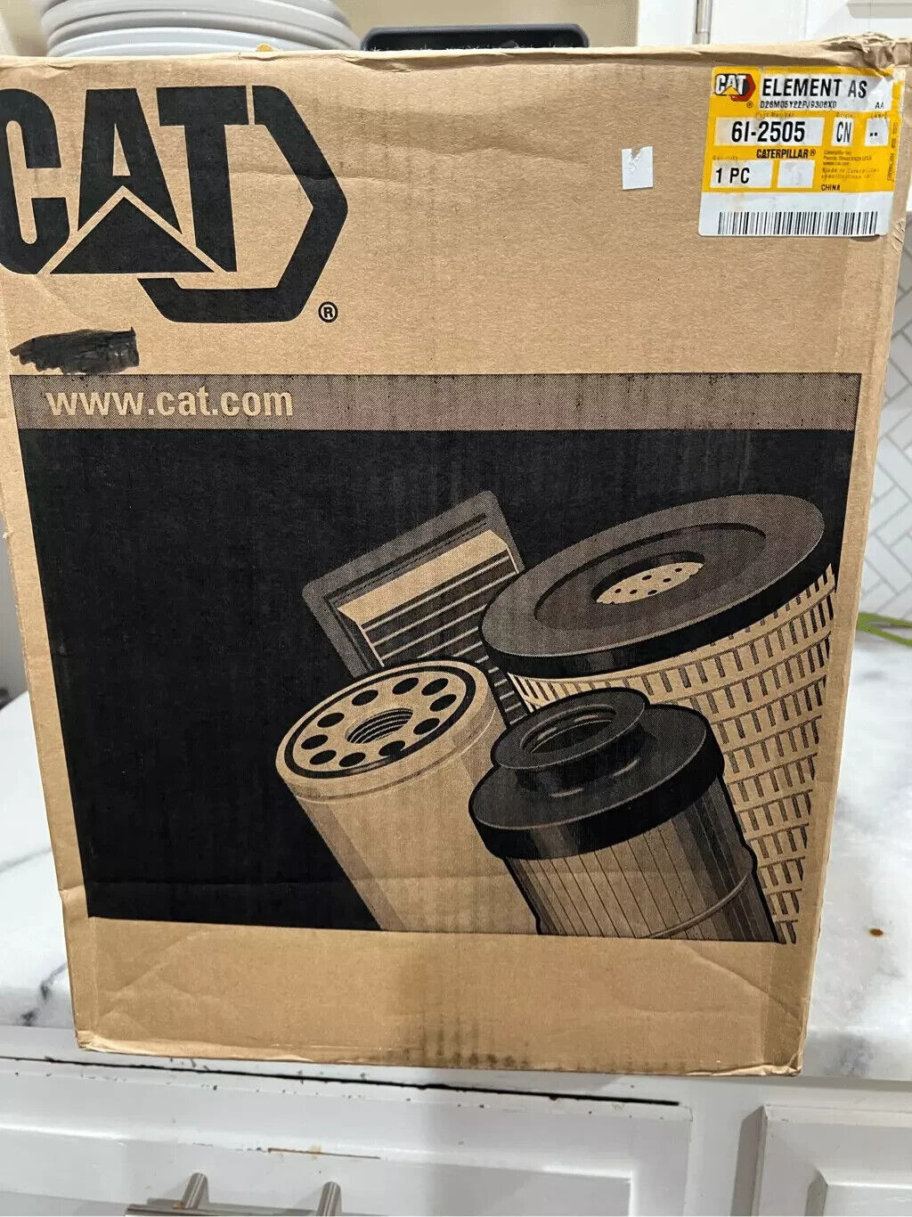 CATERPILLAR ADVANCED HIGH EFFICIENCY ENGINE AIR FILTER CAT # 6I-2505