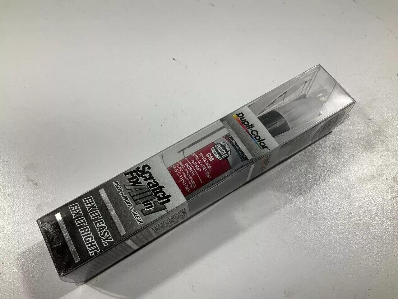 Dupli-color AGM0597 All-in-1Touchup Paint For GM Crystal Claret Tint 89U, WA505Q