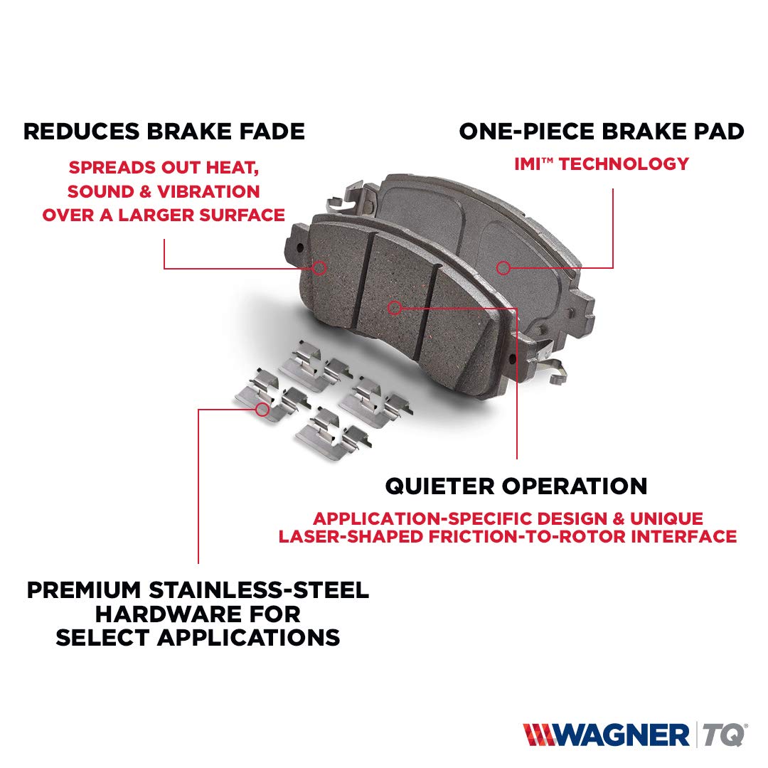 Wagner ThermoQuiet PD429 Ceramic Disc Brake Pad Set