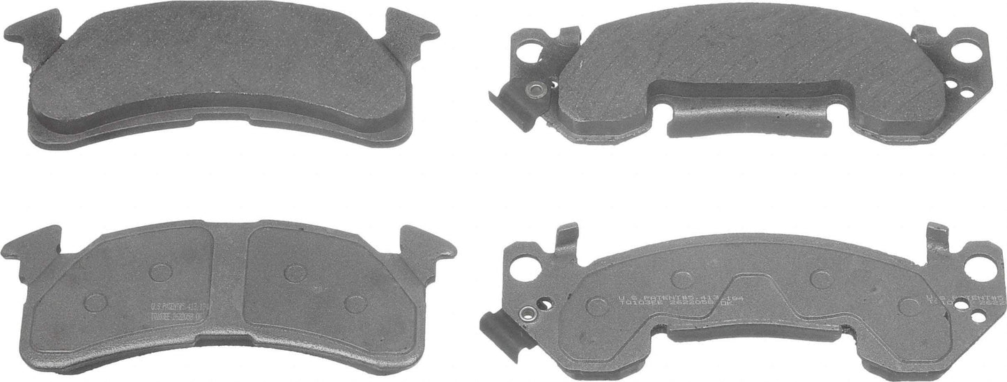 Wagner Brake ThermoQuiet MX153 Semi-Metallic Disc Brake Pad Set