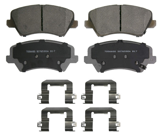 Wagner Brake ThermoQuiet QC1828 Ceramic Disc Brake Pad Set